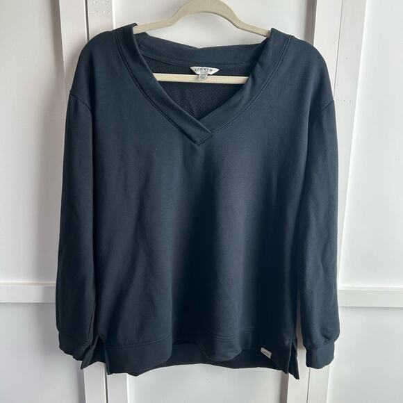 Orvis Super Soft Black Sweatshirt Medium - Picture 1 of 3